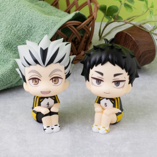 Fantasy Sculpture Vinyl Showcase [Backorder] Lookup Kotaro Bokuto & Keiji Akaashi Uniform Ver. (with gift)
