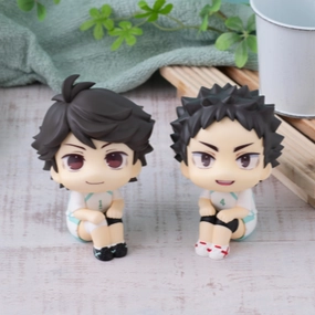Character Showcase [Backorder] Lookup Toru Oikawa & Hajime Iwaizumi Uniform Ver. (with gift)