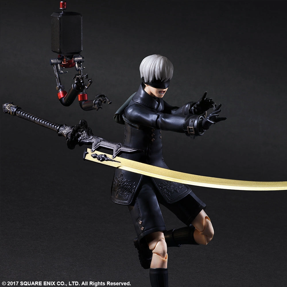 [Backorder] NieR: Automata Play Arts Kai 9S (YoRHa No.9 Type S) Deluxe Version Fantasy Article Robot Merchandise