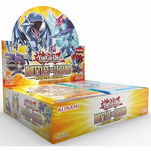 Battle Reenactment "YU-GI-OH!" BATTLES OF LEGEND MONSTER MAYHEM Booster Box (24 Packs)