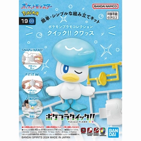 Fantasy Goods Bandai Hobby Pokemon Model Kit Quick!! #19 QUAXLY