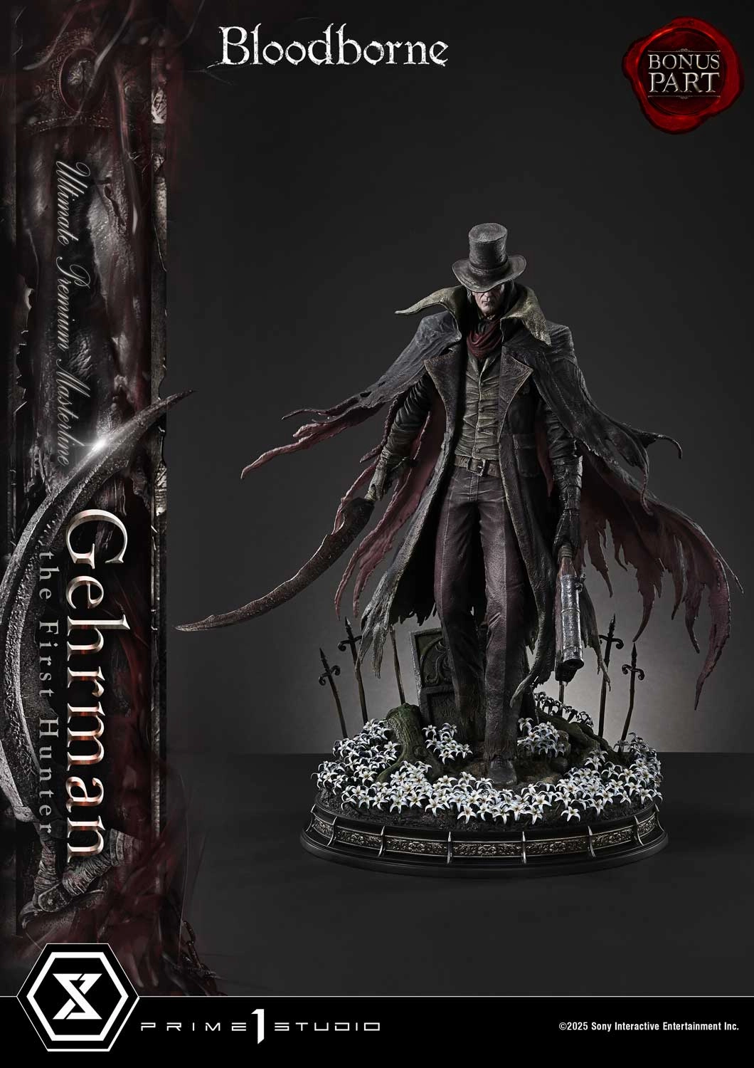 Robot Showcase Prime 1 Studio Ultimate Premium Masterline Bloodborne Gehrman Bonus Version