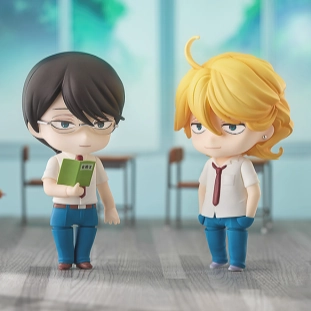 Nendoroid No.2586 Rihito Sajo & No.2587 Hikaru Kusakabe Set Stylized Art