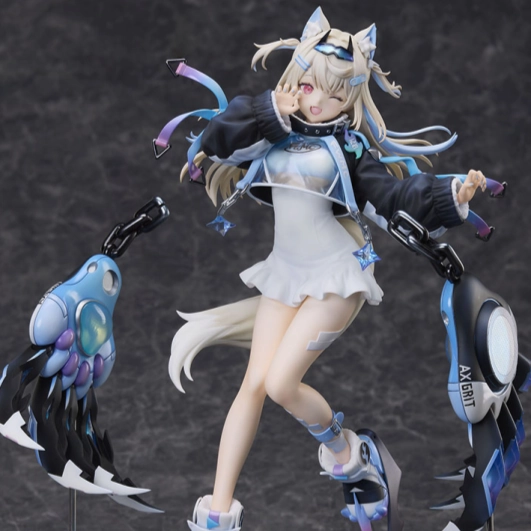 Advent Fuwawa Abyssgard ??AXGRIT?? Ver. Deluxe Edition Mammal Figure Variant Cover