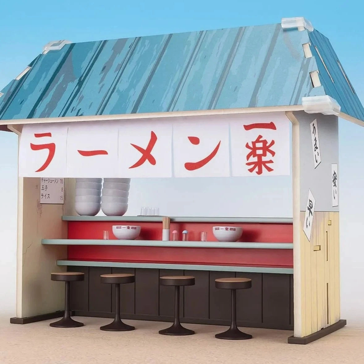 Hand Sculpted Ichiraku Ramen Set "Naruto" S.H.Figuarts