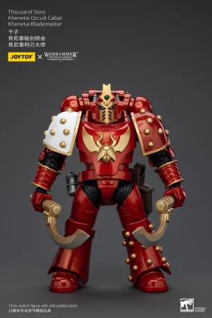 Sentimental Value Cute Animal JOYTOY Warhammer The Horus Heresy Thousand Sons Khenetai Occult Cabal Khenetai Blademaster 1/18 Action Figure