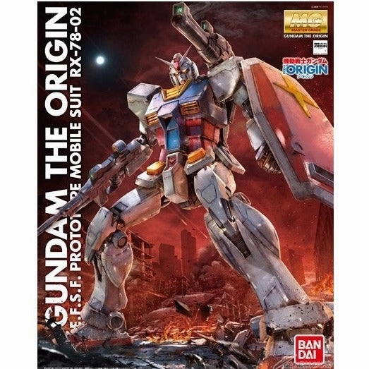 Premium Decor Sports Memorabilia Bandai Hobby MG 1/100 RX-78-02 Gundam [The Origin] (5062847)