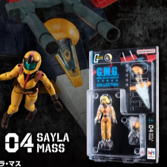 Non toxic PVC Figure G.M.G. COLLECTION 04 Mobile Suit Gundam Earth Federation Sayla Mass 1/18 Action Figure