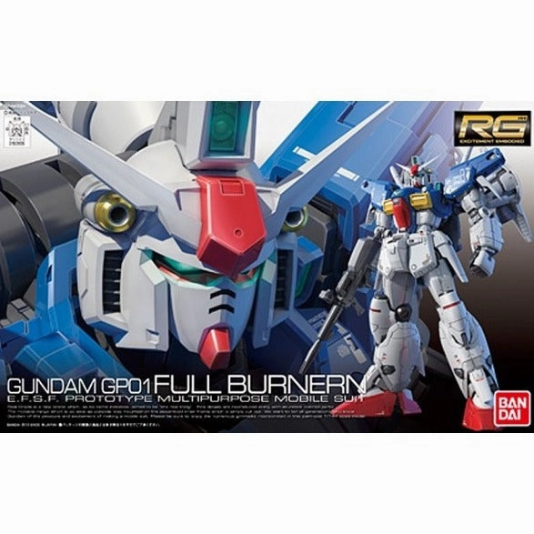 Bandai Hobby RG 1/144 #13 RX-78 GP01FB Full Burnern (5061825) Corporate Gift Creative Outlet