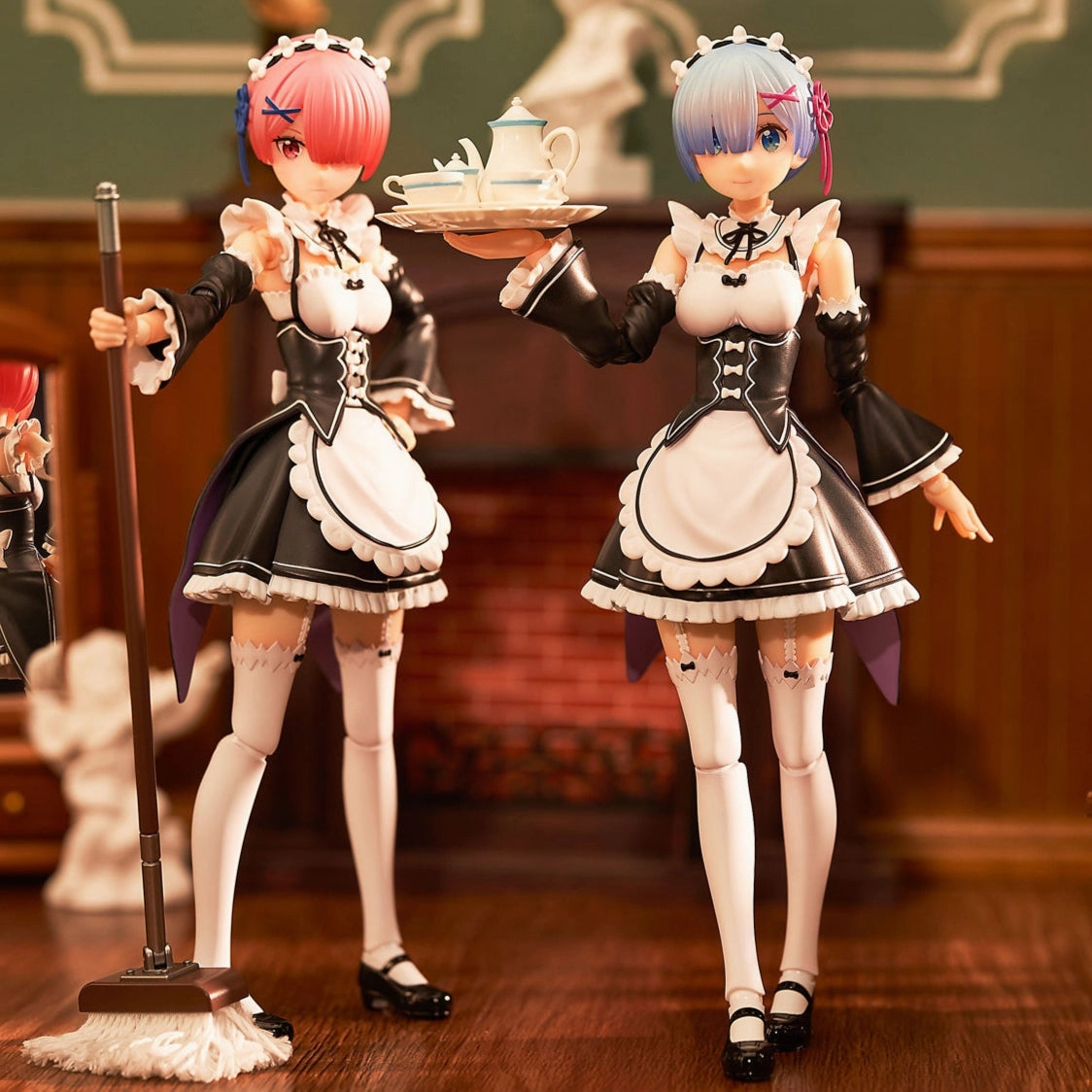 Vinyl Figure ARCTECH Action Series Re:Zero Starting Life in Another World Ram & Rem Set