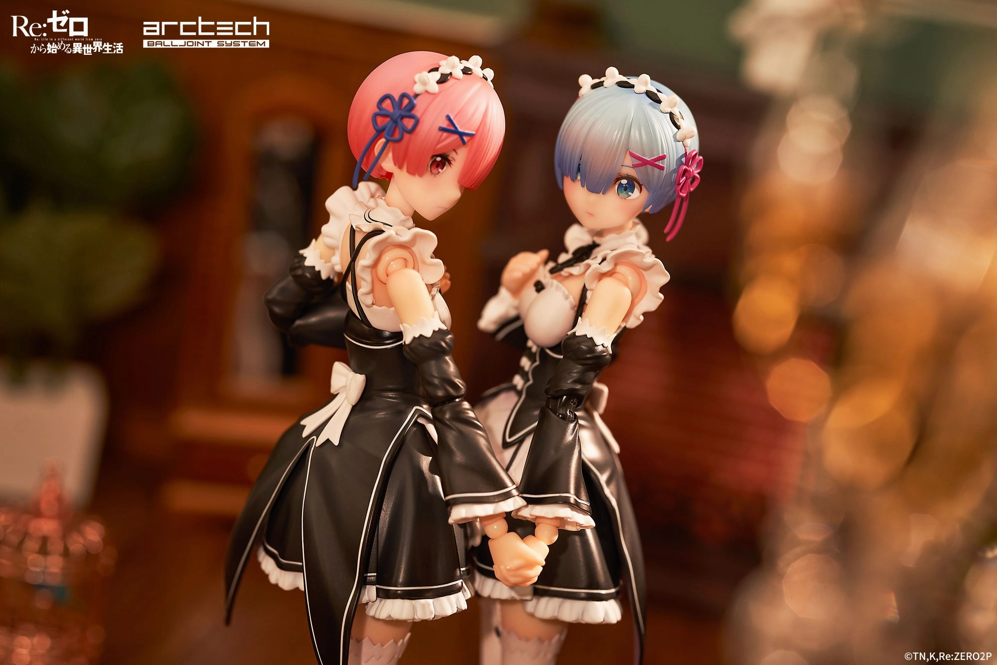 Insect Model ARCTECH Action Series Re:Zero Starting Life in Another World Ram & Rem Set