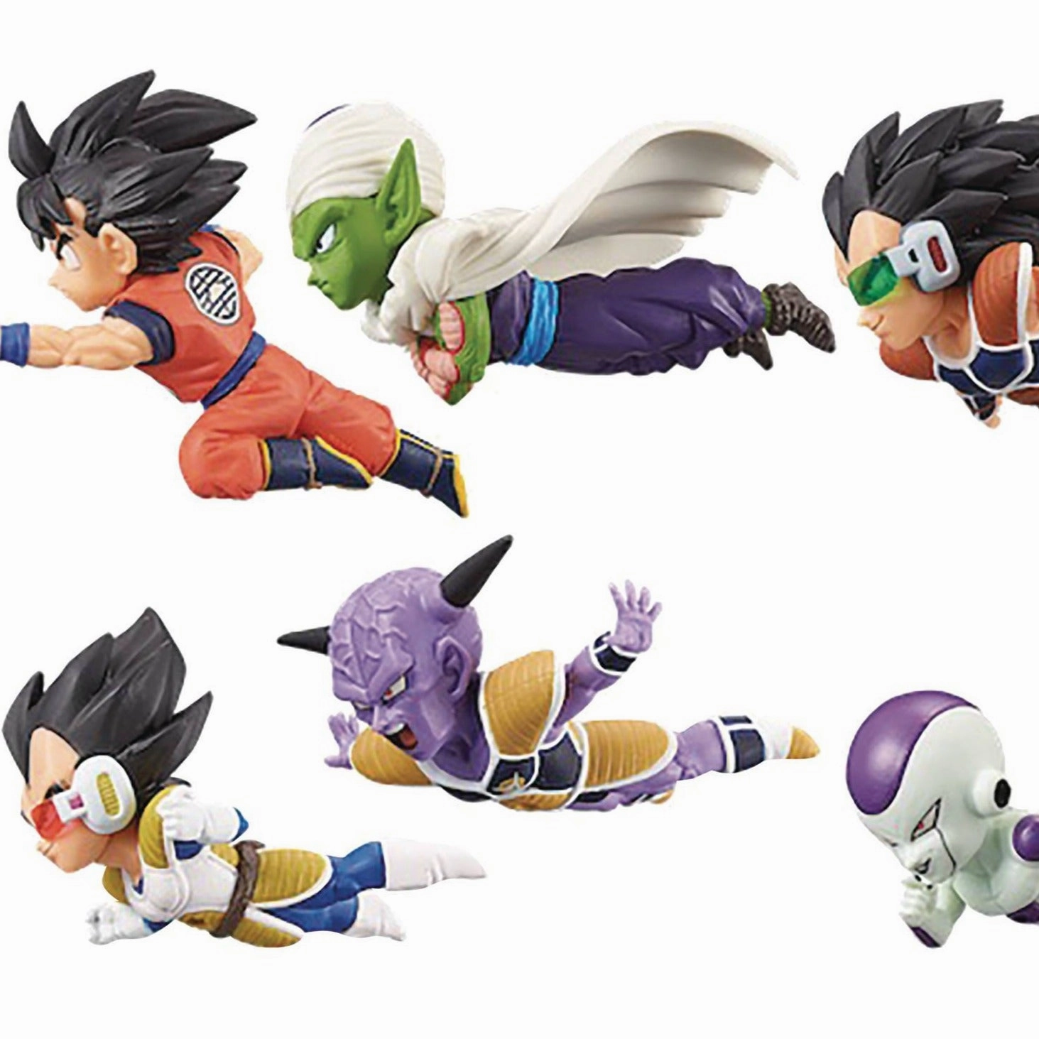 Dragon Ball Z World Collectable Figure WCF Vol.1 Set of 6 Figures Pop Icon