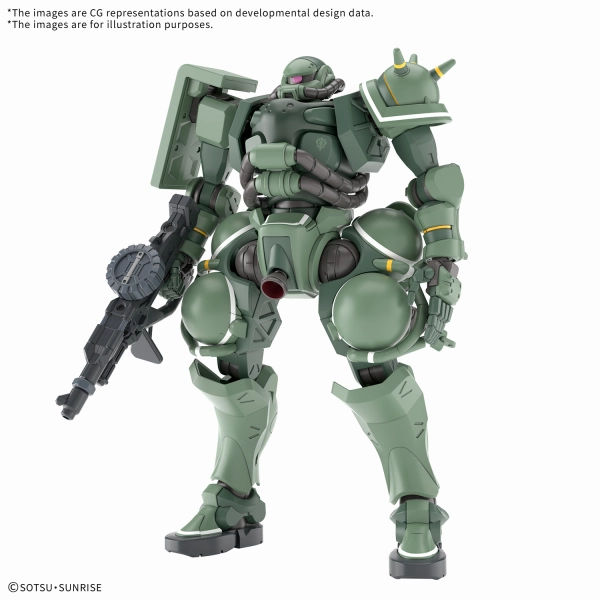 Resin Model Bandai Hobby HG 1/144 "GQuuuuuuX" ZAKU(GQ)