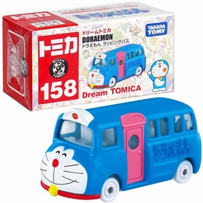 Dream Tomica Doraemon Advertising Wrap Bus Mother's Day Cartoonish Design