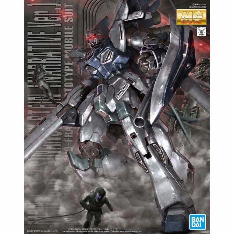 Bandai Hobby MG 1/100 SINANJU STEIN (NARRATIVE Ver.) Gaming Product Chibi Model
