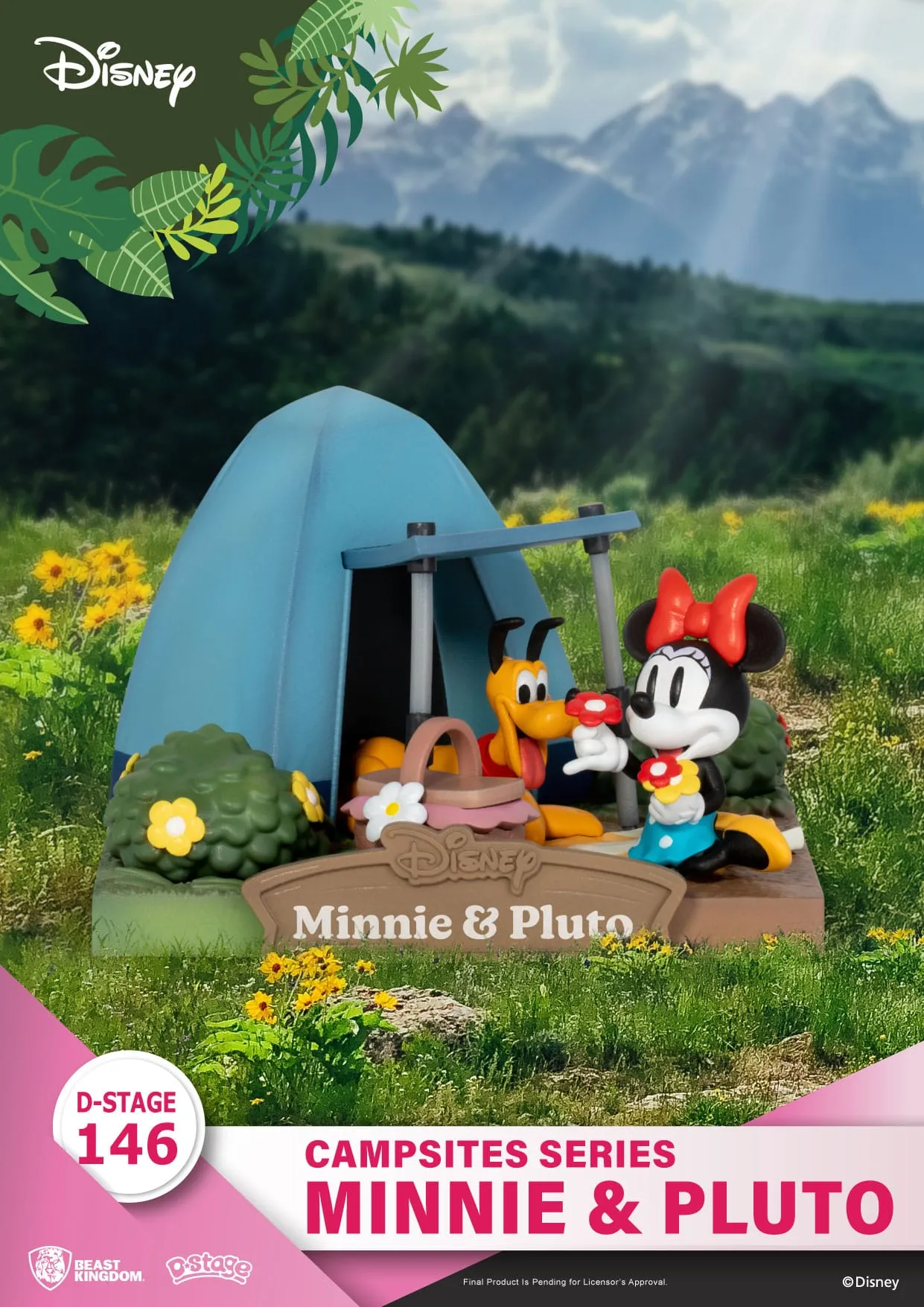 Beast Kingdom Disney Campsite Series Minnie & Pluto D-Stage PVC Diorama Statue Price Guide