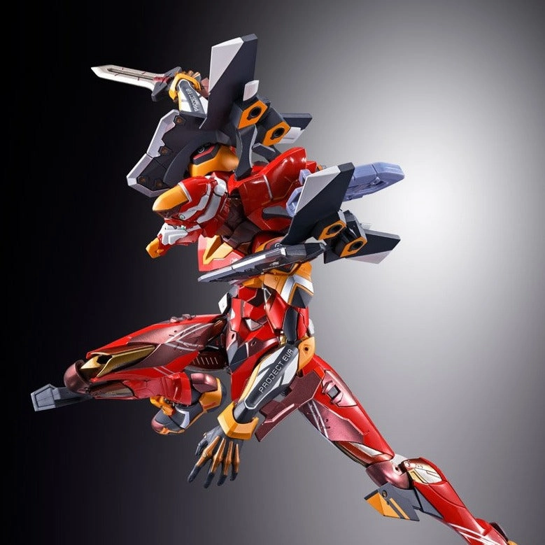 METAL BUILD EVA-02 PRODUCTION MODEL (EVA2020) Metallic Colors Exclusive VR Experience Art Masterpiece