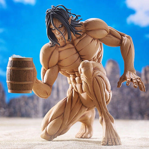 Legendary Hero Mammal Figure POP UP PARADE Eren Yeager: Attack Titan (Worldwide After Party Ver.)
