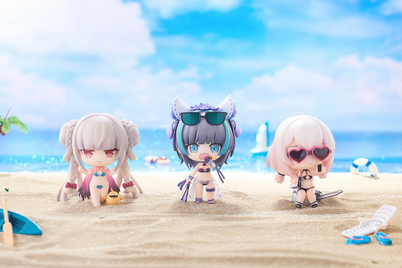 Azur Lane Summer Swimsuit Q Version Figure Vol.2 (set of 3) Steampunk Gadget