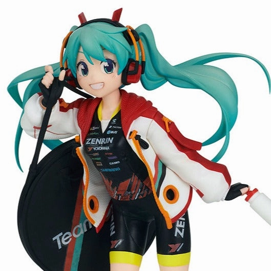 Antique Reproduction Painted Model HATSUNE MIKU RACING 2020 TEAM UKYO ESPRESTO
