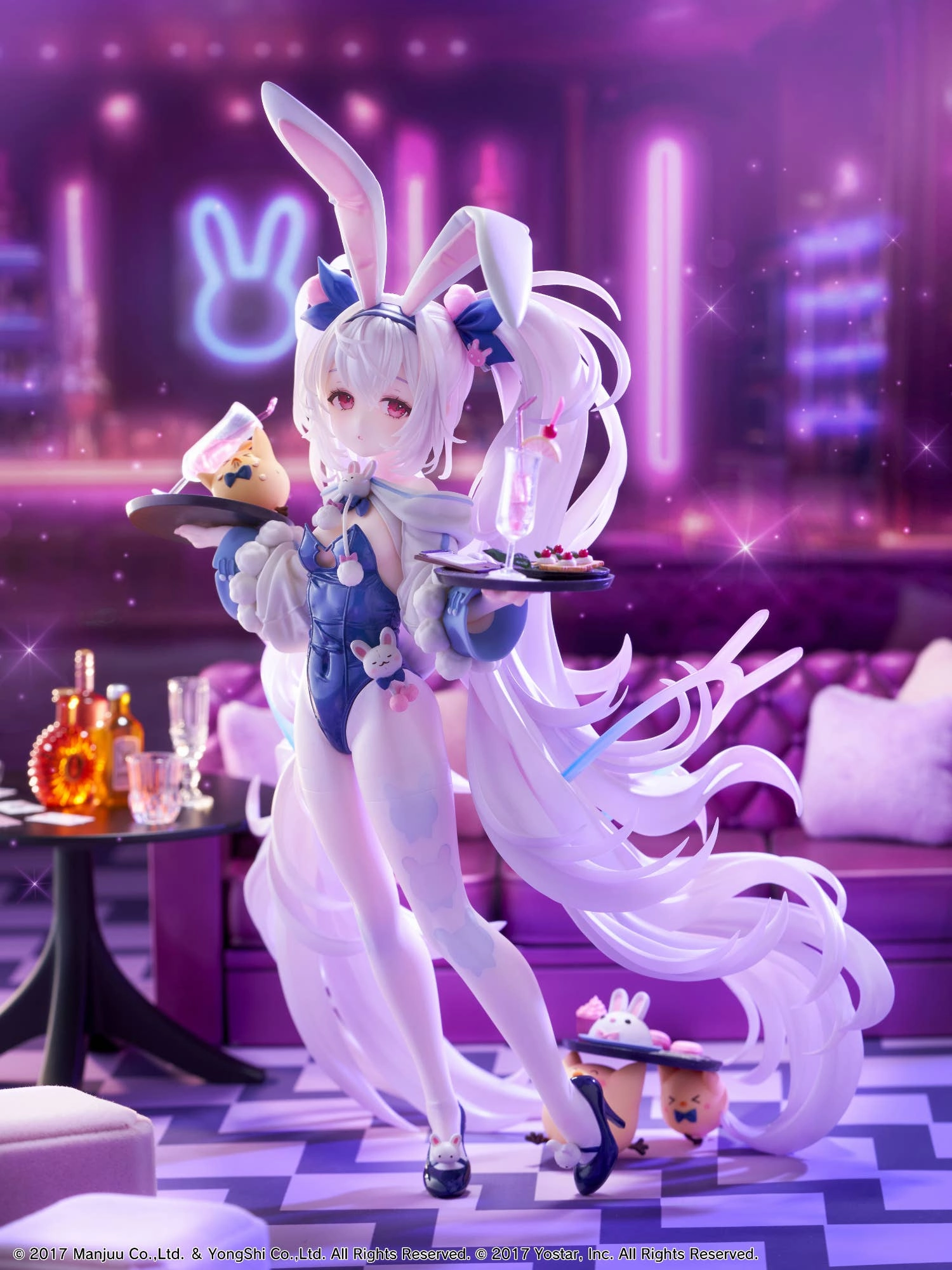 Azur Lane Laffey II Sleepy on a Busy Day Ver. Wall Mounted Fantasy Figure