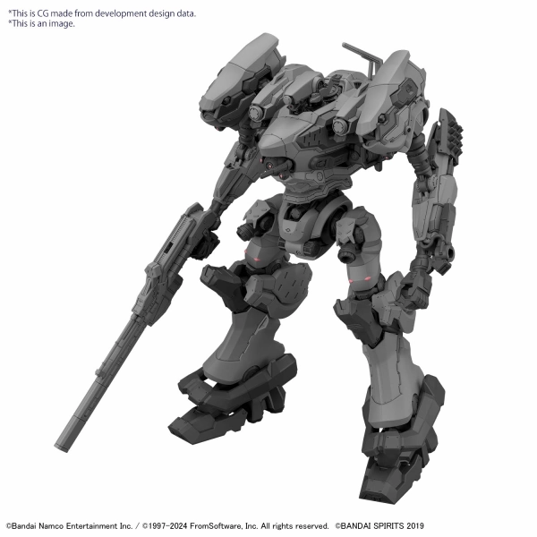 Bandai Hobby 30MM 'ARMORED CORE ?? #04 FIRES OF RUBICON' RaD CC-2000 ORBITER Vintage Toy