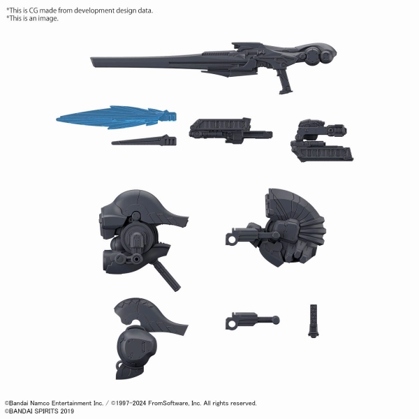 Action Collectible Shareable Content Bandai Hobby 30MM OPTION PARTS SET 'ARMORED CORE ?? FIRES OF RUBICON' WEAPON SET 01