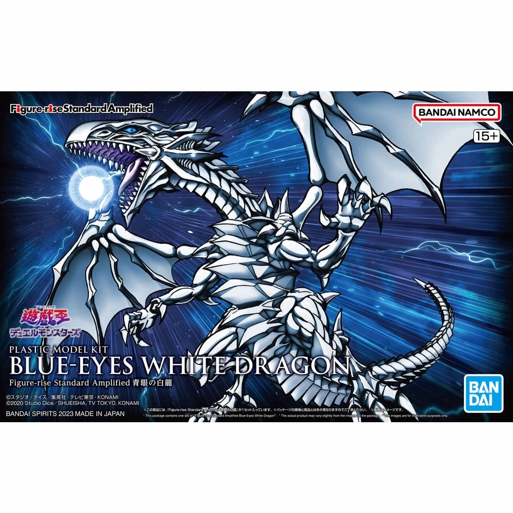 Multi Pose Designer Figure Bandai Hobby Figure-rise Standard Amplified Blue-Eyes White Dragon (5065022)