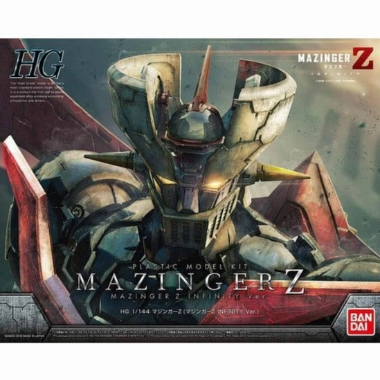 Bandai Hobby HG 1/144 Mazinger Z (Infinitism Ver.) "Mazinger Z" (5064869) Superhero Model African Art