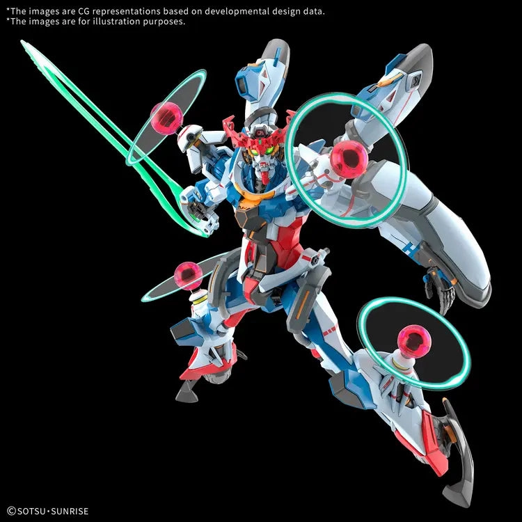 Bandai Hobby HG 1/144 "GQuuuuuuX" GQuuuuuuX(Endymion Unit Awakened) Airplane Replica