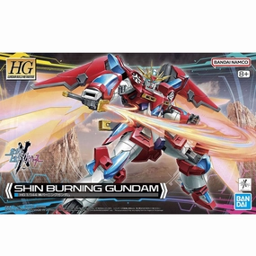 Bandai Hobby HG 1/144 Shin Burning Gundam (5065712) Exhibition Piece