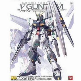 Chibi Collection Realistic Art Bandai Hobby MG 1/100 Nu Gundam Ver.Ka (5055454)