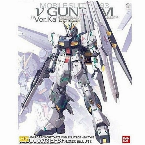 Chibi Collection Realistic Art Bandai Hobby MG 1/100 Nu Gundam Ver.Ka (5055454)