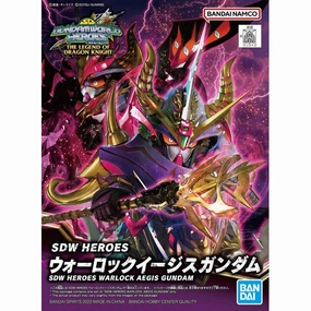 Bandai Hobby SDW Heroes #24 Warlock Aegis Gundam PVC Art Interactive Toy