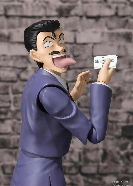 Bandai Tamashii Nations S.H.Figuarts Detective Conan Kogoro Mouri Gift For Him Art Statue