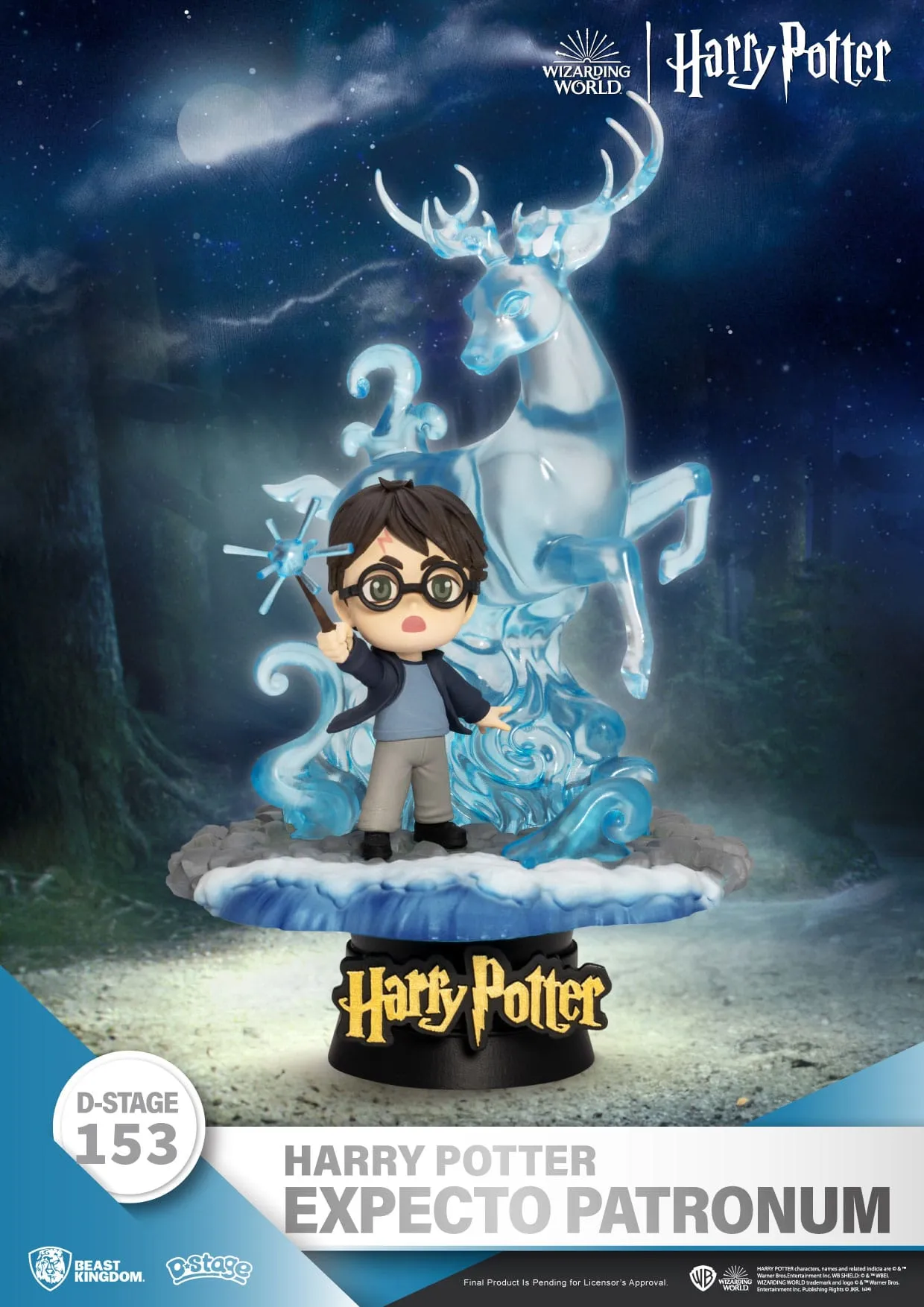 Beast Kingdom Harry Potter Expecto Patronum D-Stage PVC Diorama Award winning Event Souvenir