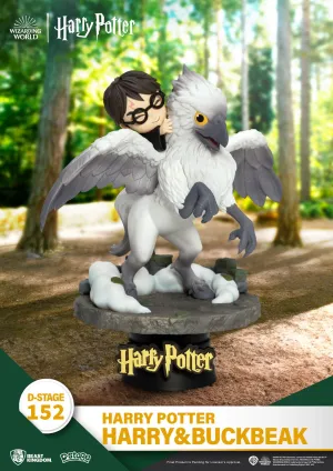 Beast Kingdom Harry Potter Harry & Buckbeak D-Stage PVC Diorama Premium Collectible Diverse Representation