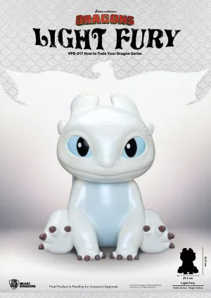 Beast Kingdom Light Fury Piggy Bank - How To Train Your Dragon - Vinyl Collectible Display Piece