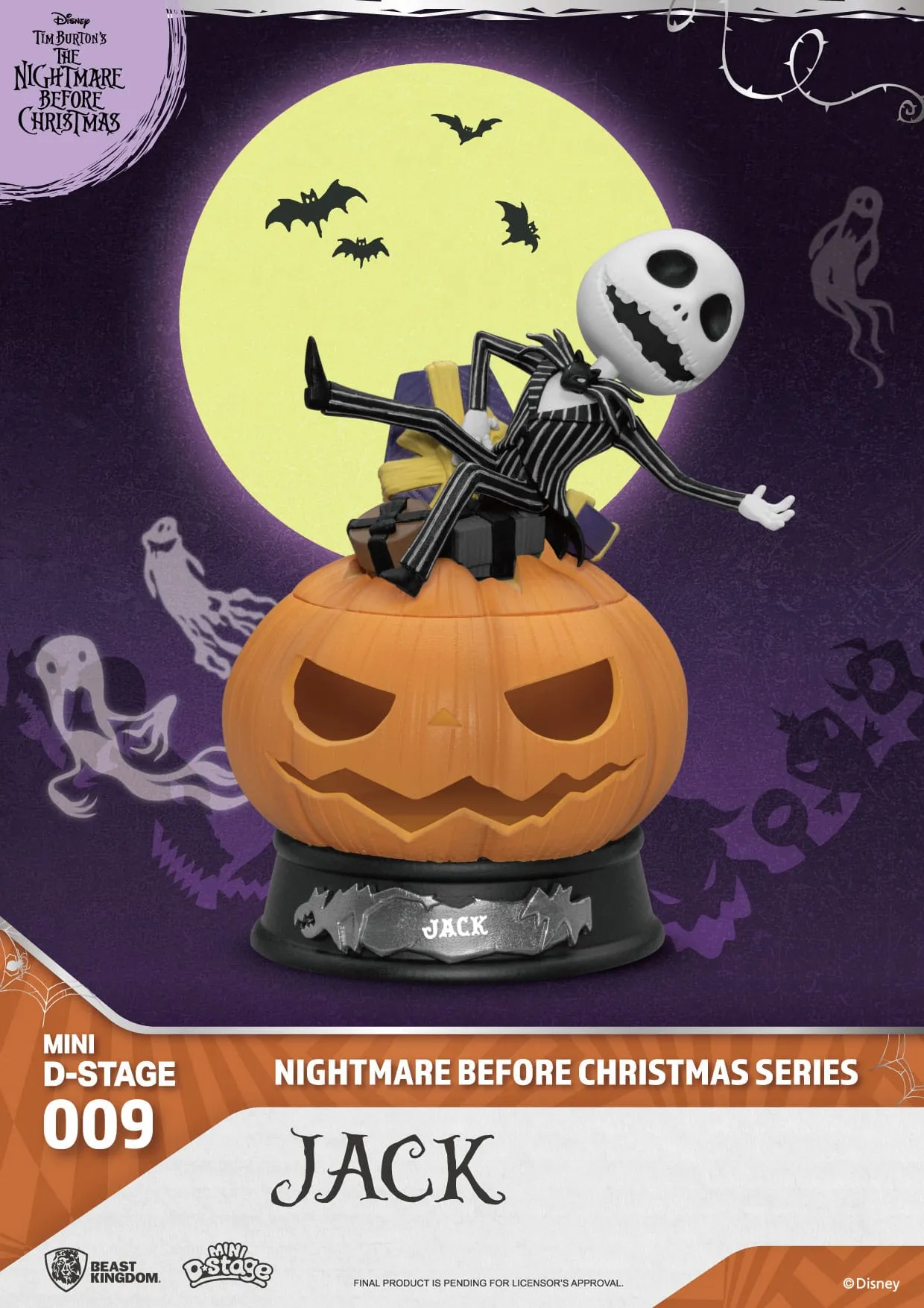Online Forum Collection Showcase Beast Kingdom The Nightmare Before Christmas Jack Mini D-Stage PVC Figure