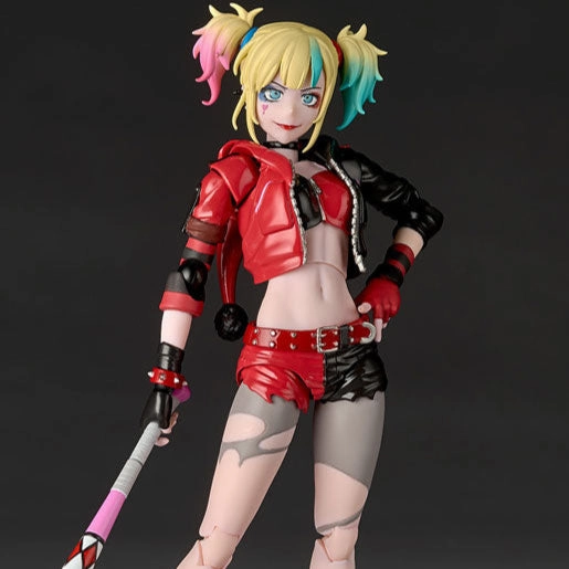 Revoltech Harley Quinn Suicide Squad ISEKAI Ver. Interchangeable Part Superhero Figure