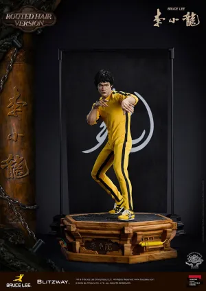 Blitzway Bruce Lee 50th Anniversary Tribute (Rooted Hair Version) 1/4 Statue Forest Creature