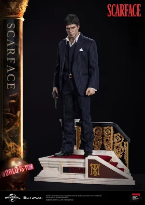 Chibi Replica Event Souvenir Blitzway Scarface Superb Scale Tony Montana 1/4 Statue