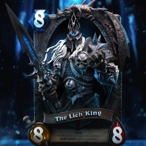 Disney Character Blizzard Hearthstone? The Lich King Art Statue