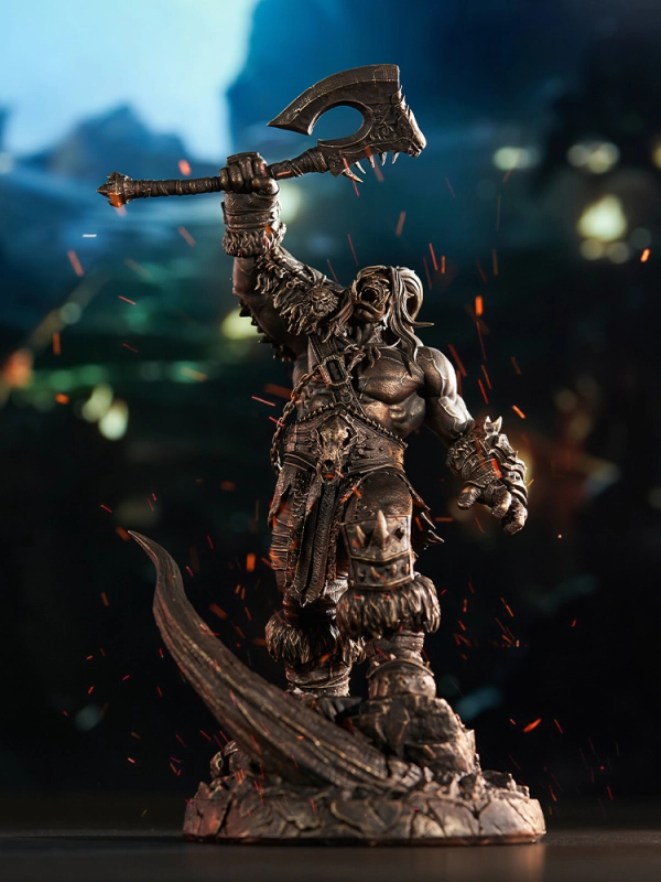 Blizzard World of Warcraft? Grommash Hellscream 1/10 Scale Bronze-Colored Edition Statue Expert Level