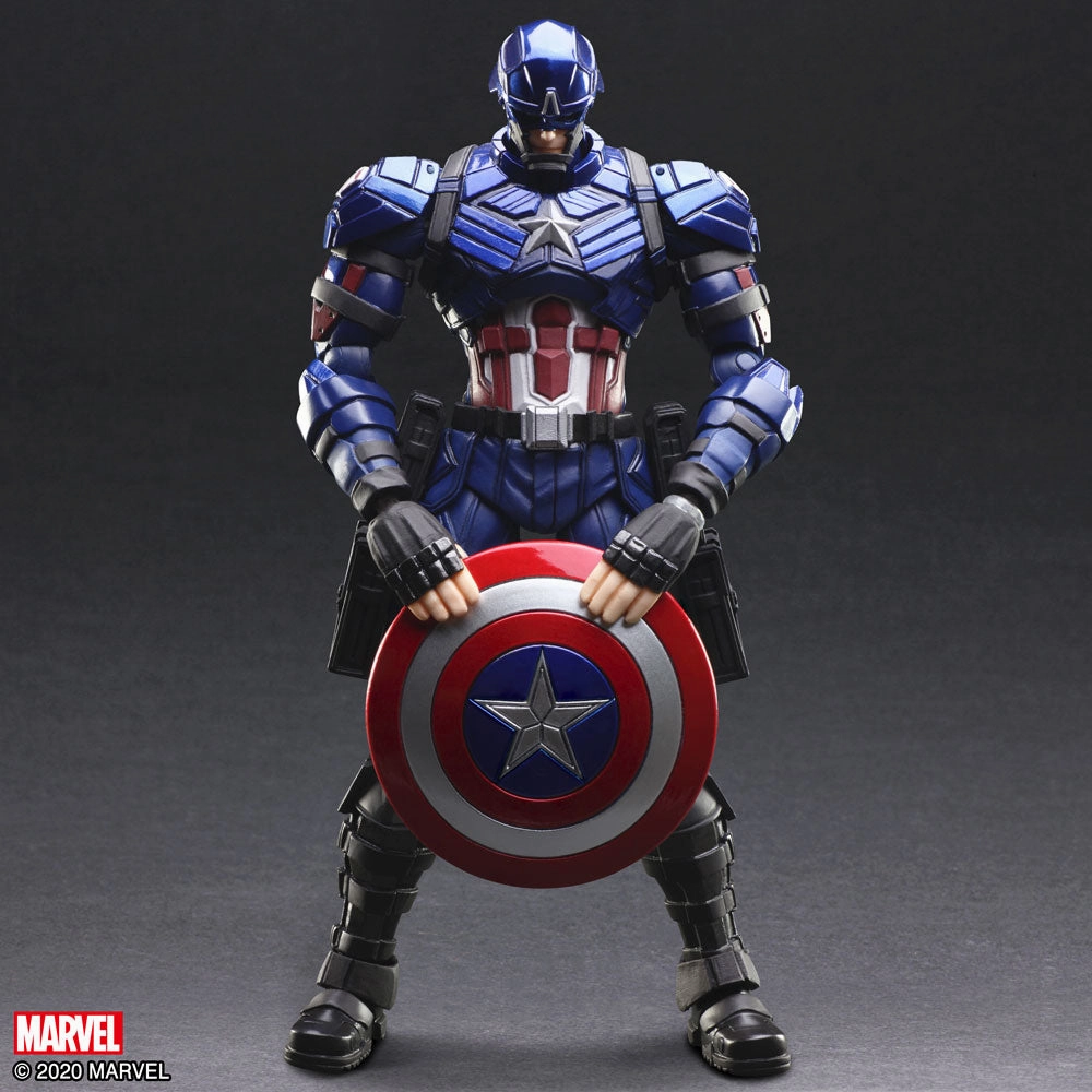 BRING ARTS MARVEL UNIVERSE VARIANT CAPTAIN AMERICA Miniature Piece