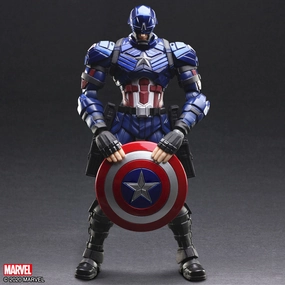 BRING ARTS MARVEL UNIVERSE VARIANT CAPTAIN AMERICA Miniature Piece