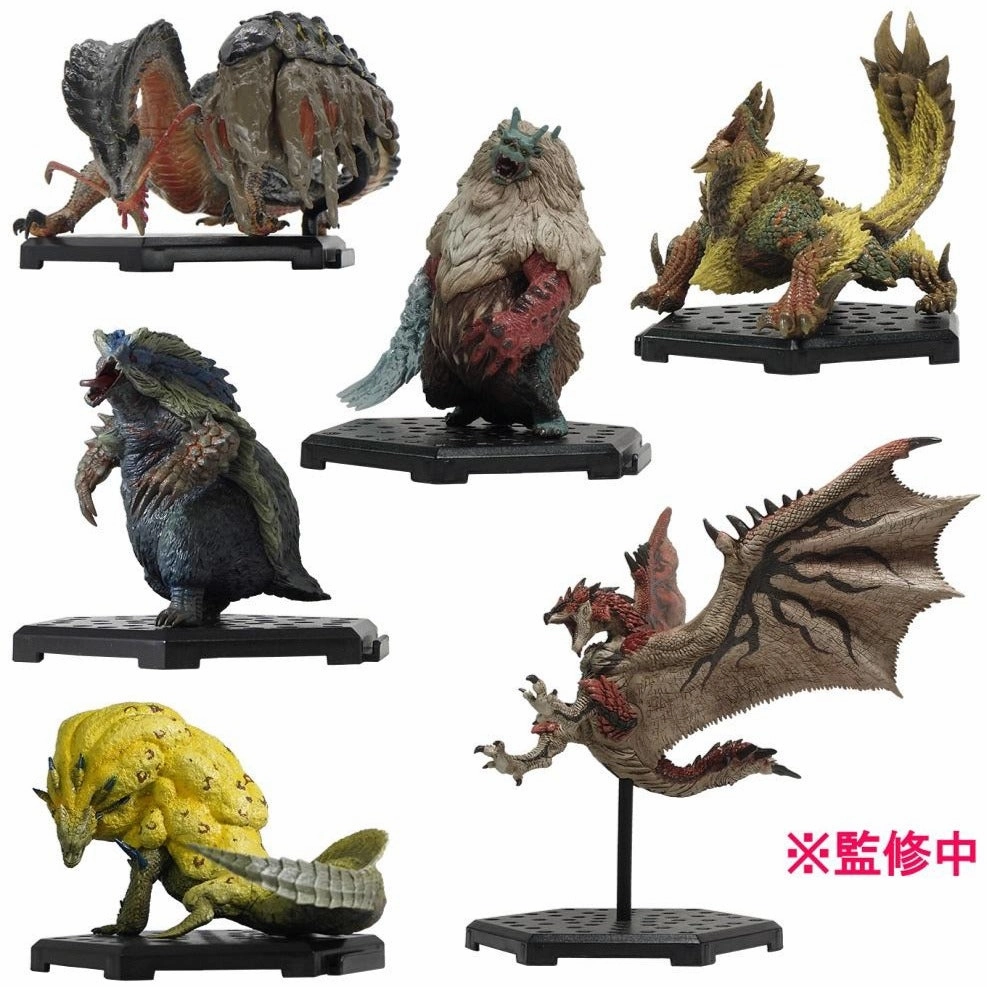 Capcom Figure Builder Monster Hunter Standard Model Plus Vol.20 (Set of 6) PVC Sculpture Kawaii Design