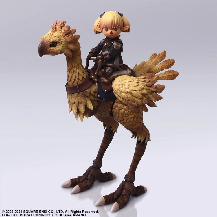 Vinyl Display FINAL FANTASY XI BRING ARTS SHANTOTTO & CHOCOBO