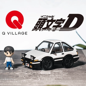 QV-05 Initial D Toyota AE86 TRUENO Anime Item Static Pose