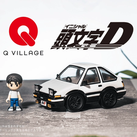 QV-05 Initial D Toyota AE86 TRUENO Anime Item Static Pose